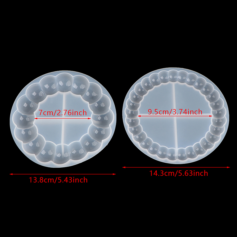 Coaster Mold Round - Moule DIY pour sous-verres et plateaux