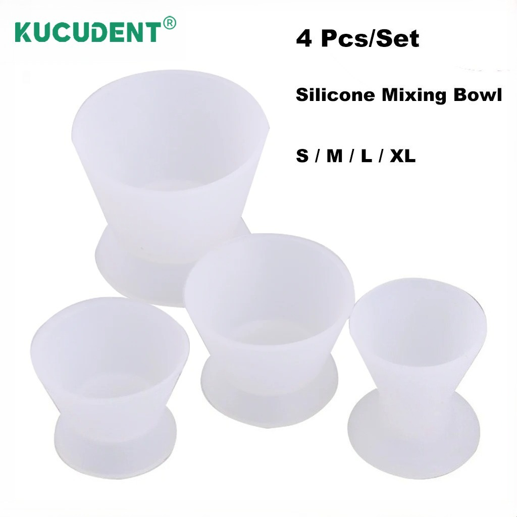 4 pièces/ensemble de gobelets  - Mixing Cup Silicone avis et prix